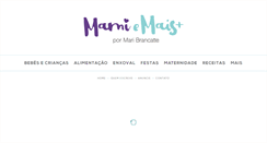 Desktop Screenshot of mamiemais.com